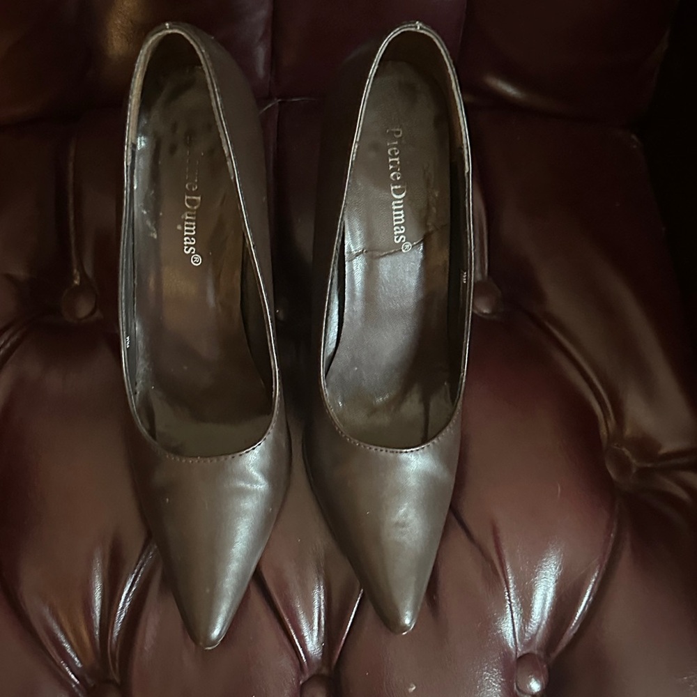 Pierre Dumas Dark Brown Heels